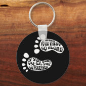 African Proverb Wenn du will, schnell zu gehen, ge Schlüsselanhänger (Vorderseite)