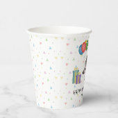 African Pygmy Igel Animal - Happy Birthday Pappbecher (Rechts)