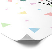 African Pygmy Igel - Geburtstagsparty Willkommen Poster (Ecke)