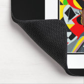 African Queen Card Melanin Black Pride Blm Junetee Mousepad (Ecke)