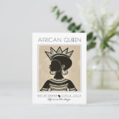 AFRICAN QUEEN POSTKARTE (Stehend Vorderseite)