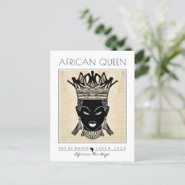 AFRICAN QUEEN POSTKARTE