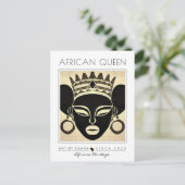 AFRICAN QUEEN POSTKARTE (Stehend Vorderseite)