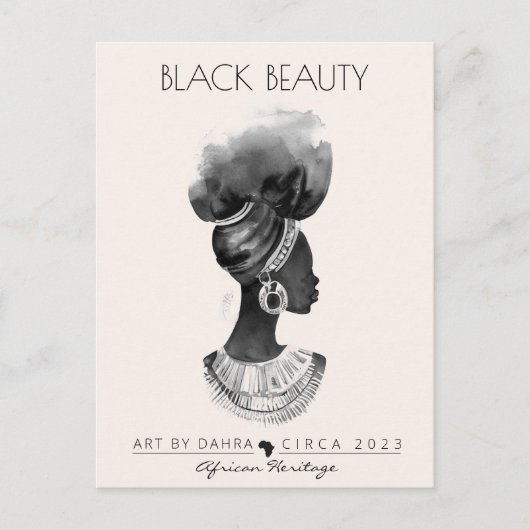 AFRICAN QUEEN POSTKARTE (Vorderseite)