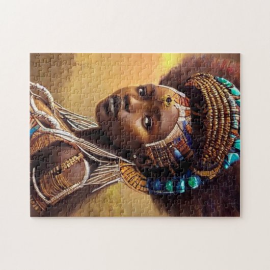 African Queen- Puzzle (Horizontal)