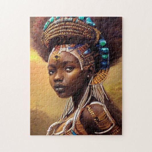 African Queen- Puzzle (Vertikal)