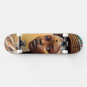 African Queen- Skateboard (Horizontal)