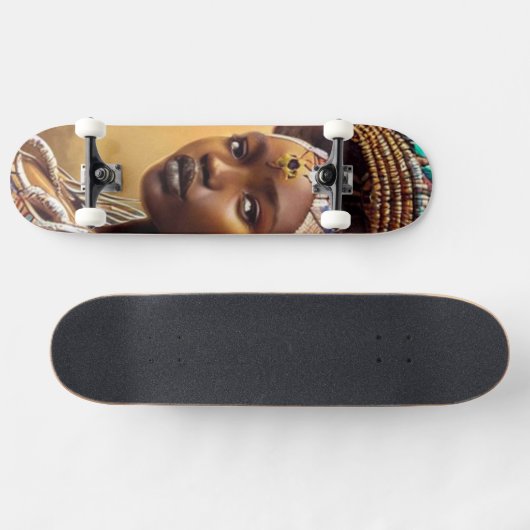 African Queen- Skateboard (Horizontal)