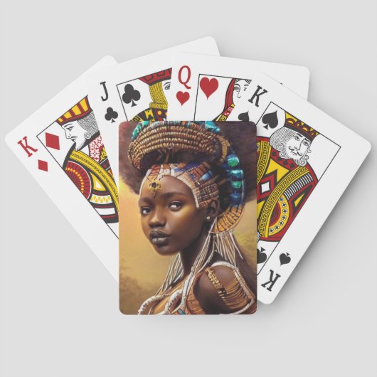 African Queen- Spielkarten (Rückseite)