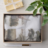 African Rhinoceros Rhino Seidenpapier (Geschenk)