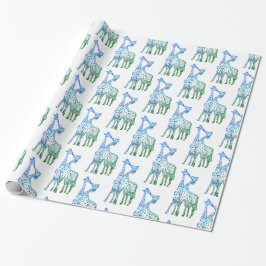 African Romance Wrapping Paper Geschenkpapier