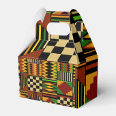 African Royal Kente Cloth  Geschenkschachtel (Rückseite)