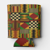 African Royal Kente Cloud Design Dosenkühler (Rückseite)