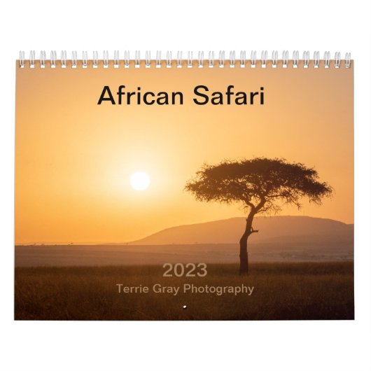 African Safari 2023 Calendar Kalender (Titelbild)
