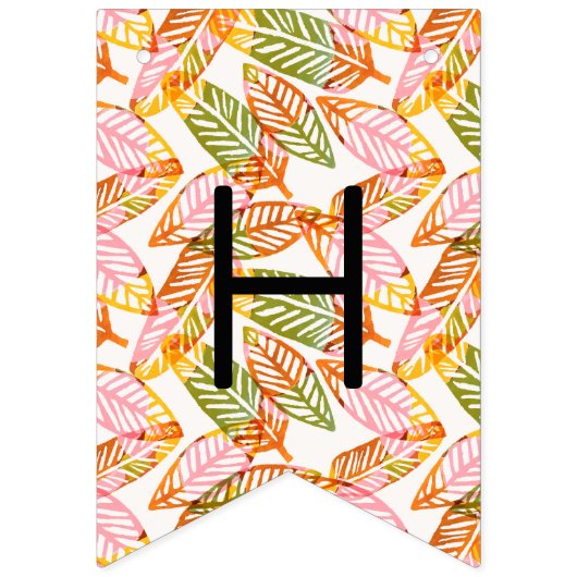 African Safari Animals Teen Boho Happy Birthday Wimpelkette (Zweite Fahne)