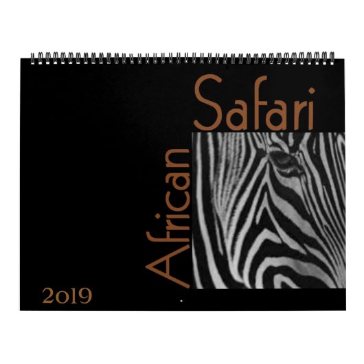 African Safari Calendar Kalender (Titelbild)