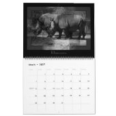 African Safari Calendar Kalender (Mär 2027)