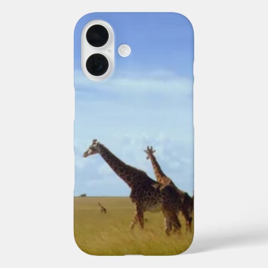 African Safari Giraffes Case-Mate iPhone Hülle (Rückseite)