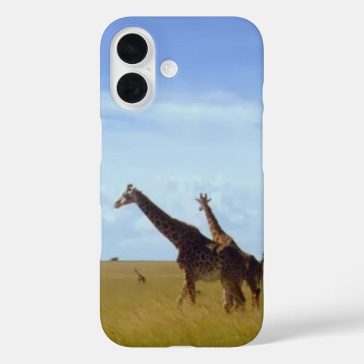 African Safari Giraffes Case-Mate iPhone Hülle (Rückseite)