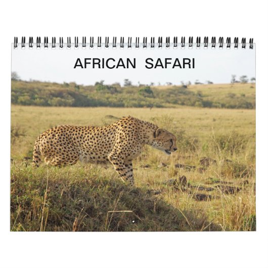 AFRICAN SAFARI KALENDER (Titelbild)