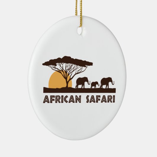 African Safari Keramik Ornament (Rechts)