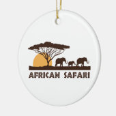 African Safari Keramik Ornament (Links)