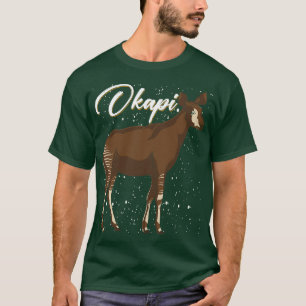 African Safari Lover Wildlife Zoo Tier Okapi T-Shirt