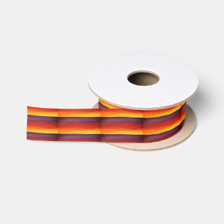 African Safari Sunset Design Satinband