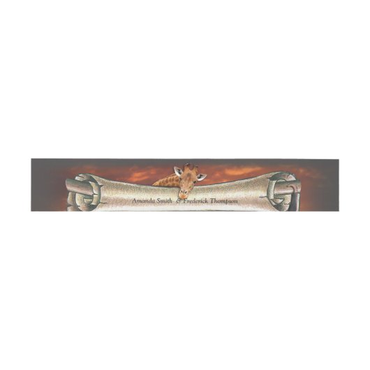 African Safari Sunset Envelope Band (Flach)