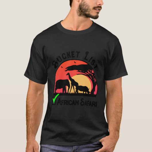 African Safari T-Shirt (Vorderseite)