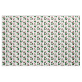 African Santa Fabric Black Santa Weihnachtsstoffe Stoff (Fat Quarter (45,7 x 55,9 cm))