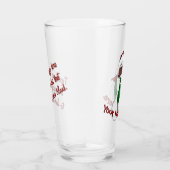 African Santa Glasses Personalisierte Weihnachtsde Glas (Rechts)