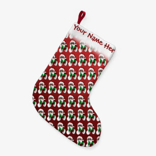 African Santa Strumpf Custom Christmas Strumpfs Kleiner Weihnachtsstrumpf