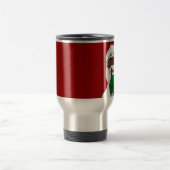 African Santa Travel Mug Coffee Cup Santa Cup Reisebecher (Mittel)