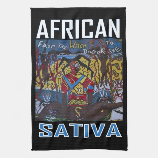 AFRICAN SATIVA KÜCHENTUCH (Vertikal)