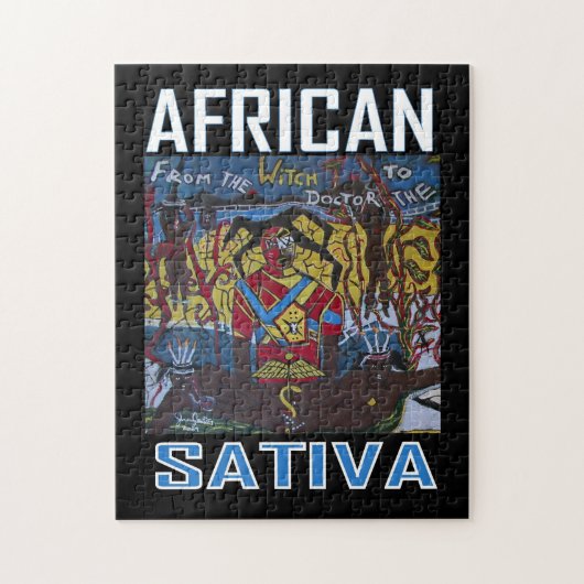 AFRICAN SATIVA PUZZLE (Vertikal)