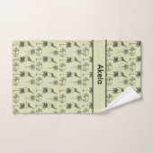 African Savanna Pattern Badhandtuch Set (Handtuch)