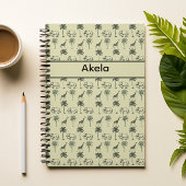 African Savanna Pattern, Brauch Notizblock