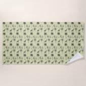 African Savanna Pattern, Brauch Strandtuch (Vorderseite)
