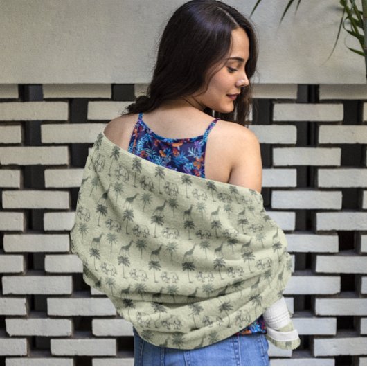 African Savanna Pattern, Brauch Strandtuch