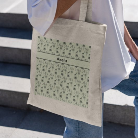 African Savanna Pattern, Brauch Tragetasche