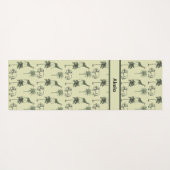 African Savanna Pattern, Brauch Yogamatte (Rückseite (Horizontal))