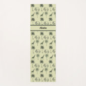 African Savanna Pattern, Brauch Yogamatte (Vorderseite)