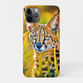 African Savannah Serval Wildcat Look Design Case-Mate iPhone Hülle