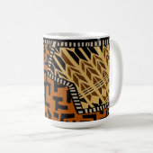 African Shaman Earth Spirits Kaffeetasse (VorderseiteRechts)