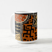 African Shaman Earth Spirits Kaffeetasse (Vorderseite Links)
