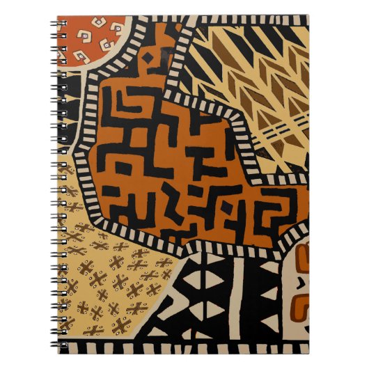 African Shaman Earth Spirits Notizblock (Vorderseite)