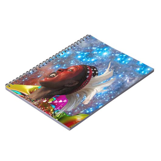 African Star Dreamer Notizblock (Linke Seite)