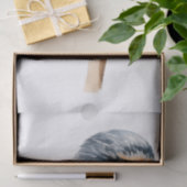 African Stonechat Bird Seidenpapier (Geschenk)