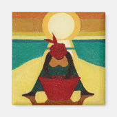 African Sunset 2009 Magnet (Vorne)